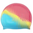 thumbnail image 2 of Agiferg Adult Swimming Cap Swimming Comfortable Elastic Cap Silicone Waterproof Cap, 2 of 2