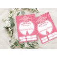 thumbnail image 4 of Darling Souvenir Pink Birthday Invitation Card Printable Fill or Write In Blank Invites Party Supplies Pack Of 28 5 x 7 Inches, 4 of 5