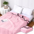 thumbnail image 1 of Washed Summer Quilt Solid Color Air Conditioning Quilt Washable Summer Gift Summer Quilt, 1 of 8