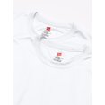 thumbnail image 3 of Hanes T-Shirt à Manches Longues Sport FreshIQ Cool DRI pour Hommes, Lot de 2, S, Blanc, 3 of 6