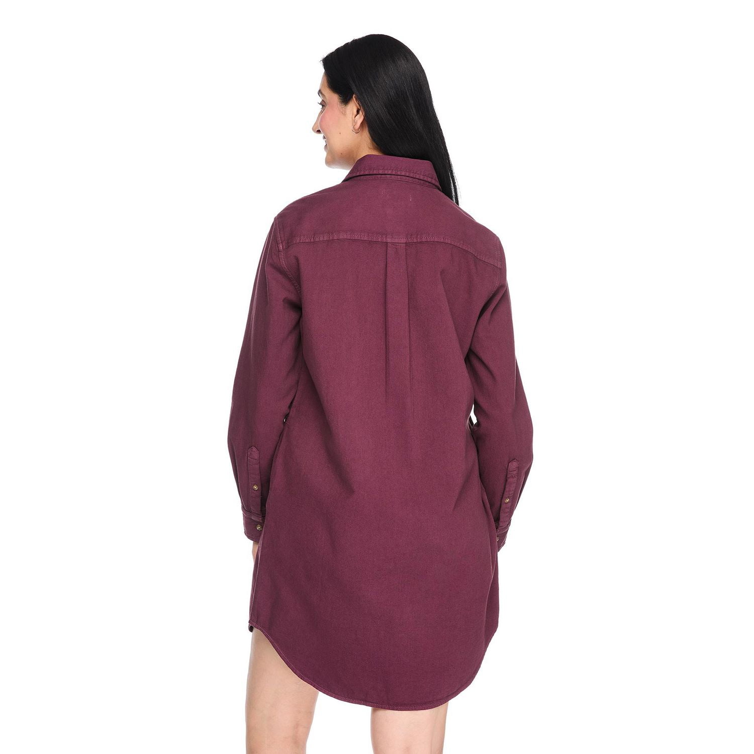 Robe-chemise en denim lavé Iyla pour femmes
