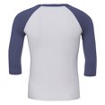 thumbnail image 2 of T-Shirt de Baseball pour Hommes en Toile à Manches 3/4, 2 of 2