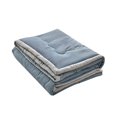 thumbnail image 2 of Anti-Static Fuzzy Soft Blanket Microfiber Knitted Throw Blanket 50 X 60 Inch Warm & Cozy Decorative Throw Blankets With Tassels Fancy Throw Blankets for Couch Textured Solid Soft Knit Blanket, 2 of 9