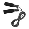 thumbnail image 3 of Corde, Améliorer les Réflexes Fil d'Acier Corde à Sauter Ajustable Grand Application Doubles Roulements pour Mise en Forme Noir, 3 of 8