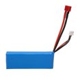 thumbnail image 4 of Remote Control Car Lithium Battery 7.4v 3000mAh Rechargeable RC Car Lipo Battery for WLtoys 144001 1/14 RC Car,RCModelCarLithiumBattery,RCCarLithiumBatteryReplacement, 4 of 5