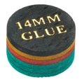 thumbnail image 2 of Redempat Pool Cue Tip 14mm Billiard Accessories Professional Pool Universal Tip Stick H hard 14mm, 2 of 6
