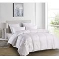 thumbnail image 1 of Blue Ridge Home Fashions 600 Thread Count Windowpane Duraloft Down Alternative Comforter, Twin, White, 1 of 4
