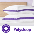 thumbnail image 1 of Polysleep Adjustable Memory Foam Pillow - Hypoallergenic Medical Grade Cooling Foam - 4 Count, 1 of 10