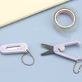 thumbnail image 1 of Ciseaux Pliants Portatifs Rétractables, Conception Télescopique Compacte pour Voyage, Poche de Transport, Lames en Acier Inoxydable, Outil de Coupe de Bureau Facile, Utilisation Sécuritaire, Petite Taille, 1 of 6