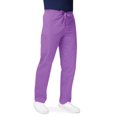 thumbnail image 4 of Adar Universal Unisex Scrub Set - Unisex V-Neck Scrub Top & Tapered Drawstring Scrub Pants, 4 of 6
