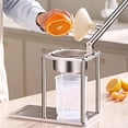 thumbnail image 4 of Manual Juicer Manual Fruit Commercial Grade Manual Heavy Duty Juicer Suitable For Home Kitchen Use Portable Juicer Centrifugal Juicer Extractor Je98xl Mesh Japanese Ceramic Filter Grape to Make Pro, 4 of 4
