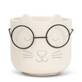 thumbnail image 1 of Ensemble de 12 Grands Cache-Pots Visage de Chat avec Lunettes, 1 of 1