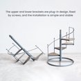 thumbnail image 3 of Amdohai Modern Decorative Wood and Iron Plant Rack Succulent Plants Shelf 8, 3 of 4