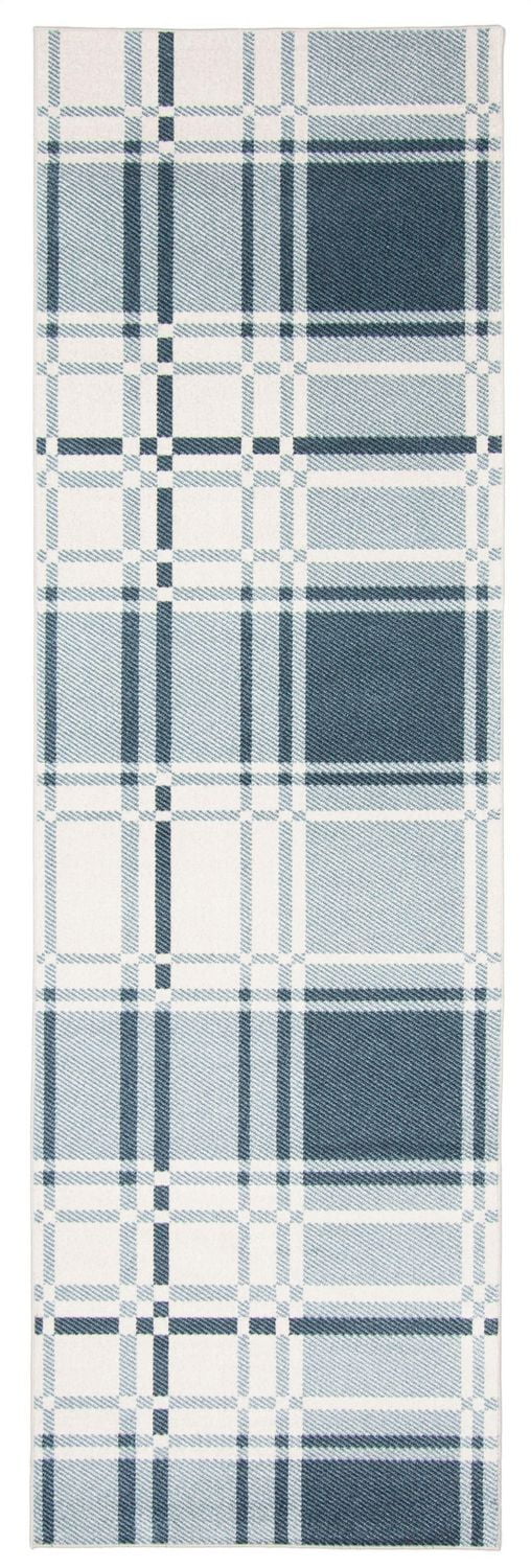 Tapis Lavable ECARPET à Carreaux pour Chambre, Salon, Chambre d'Enfant