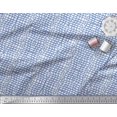 thumbnail image 3 of Soimoi Cotton Voile Fabric Check & Geometric Decor Fabric Printed Yard 56 Inch Wide, 3 of 5