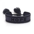 thumbnail image 1 of Redempat Polyester Hand Woven Friendship Bracelets With Precision Embroidery Detail Woven Tassels Deep Blue - hose, 1 of 6