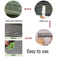 thumbnail image 3 of Air Conditioner Fin Cleaner Set, Stainless Steel Plastic Quickly Straighten Air Conditioner Fin Comb Removable Handle Air Conditioner Condenser Fin Comb for Coils, Evaporators, 3 of 8