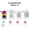 thumbnail image 2 of Entronix Heavy Duty Case Designed for iPhone 14, Shockproof Triple Layer Rugged Case (Black), 2 of 6