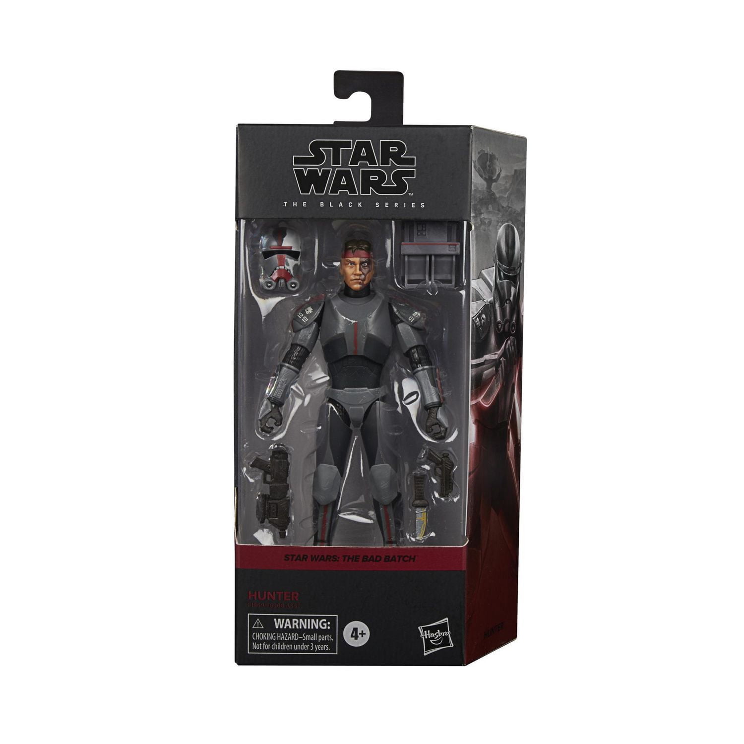Star Wars The Black Series Bad Batch Hunter 6-Inch-Scale Star Wars: The Clone Wars Collectible Action Figure, Toys For Kids Ages 4 and Up