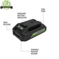 thumbnail image 2 of Greenworks Batterie USB 24 V 2,0 Ah, 2 of 7