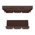 thumbnail image 1 of XZNGL Ensemble de Housses pour Auvent de Balançoire de Patio Housse Supérieure de Remplacement de Balançoire + Housse de Coussin de Balançoire, 1 of 8