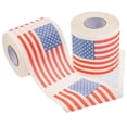 thumbnail image 3 of LOVEVER 4 Rolls Household Paper Rolls Bathroom Tissue Roll Toilet Tissue Paper Printed Tissue Paper, 3 of 8