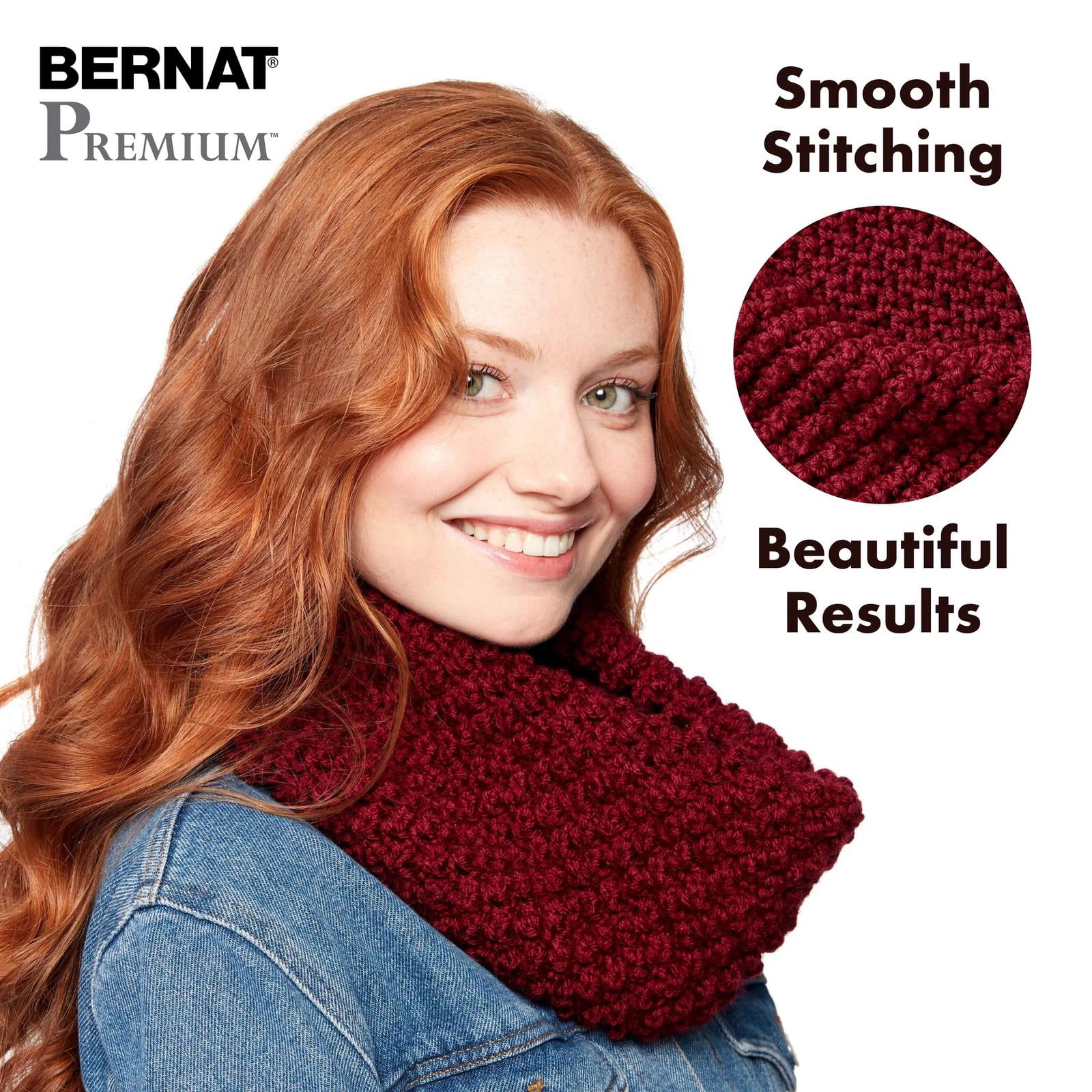 Bernat® Fil Premium™, Acrylique #4 Moyen, 7oz/198g