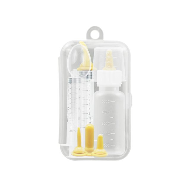 Youkk Pet Nursing Bottle Kit Feeding Bottles Waterproof Replacement Nipples Dog Nursing Syringes for Kittens Rabbits Type 8
