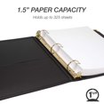 thumbnail image 2 of Samsill Classic Collection Leather 3 Ring Binder,, 2 of 7