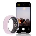 thumbnail image 1 of Ring Smart Ring Health Tracker IP68 Fitness Tracker Ring Pedometer 7 Day Battery Life with Charging Cable, 1 of 7