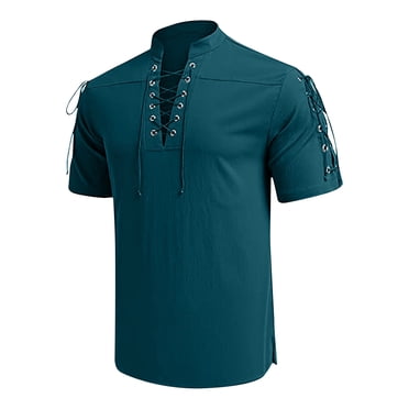 EGNMCR T Shirts for Man Men's Top Shirt Slim Short Sleeved Lapel Casual Sports Bottom Shirt T-shirt Top Gifts for Men