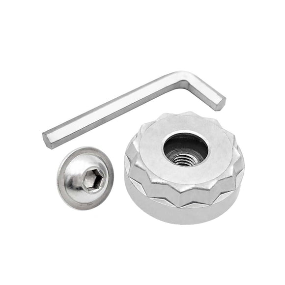 Multi-Tool Blade Adapter with Hex Wrench and Screw, Oscillating Saw Blade Converter for Power Tools, Alloy Construction, High Compatibility for Cutting, Grinding, Scraping, Easy Installation
