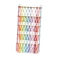 thumbnail image 1 of Organisateur Suspendu Rangement pour Peluches Chambre Livres Filet Hamac pour Toutous Multicolore, 1 of 8
