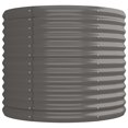 thumbnail image 2 of vidaXL Garden Raised Bed Powder-coated Steel 224x80x68 cm Grey, 2 of 4