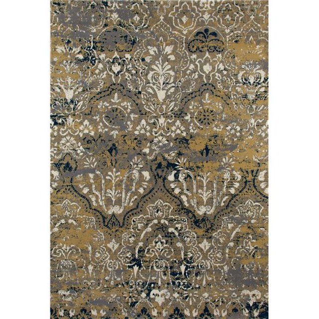 Art Carpet 841864109696 5 x 8 ft. Bastille Collection Emerge Woven Area Rug, Yellow