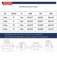 thumbnail image 3 of uublik Little Girls Coat Button Down Lapel Fleece Jacket with Pockets Fall Winter Outwear Red, Size 1-6 Years, 3 of 6