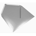 thumbnail image 2 of Darling Souvenir Euro V-Flap Invitation Envelopes, Self-Adhesive, 5.25 x 7.25 Inches, Metallic-Silver, 25 Count, 2 of 4