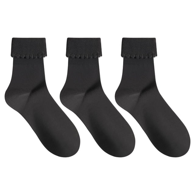 Chaussettes à revers Secret® 3pk