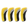 thumbnail image 2 of 4 Pieces Golf Iron for Golf Clubs with Interchangeable Number Labels - Yellow, as described, 2 of 7