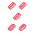 thumbnail image 2 of braveheart Buckle Colourful Lightweight Wear-resistant Waterproof Overall Clasp Replacement Easy Installment Distinctive Design Belt Clip Pink 5Set, 2 of 6