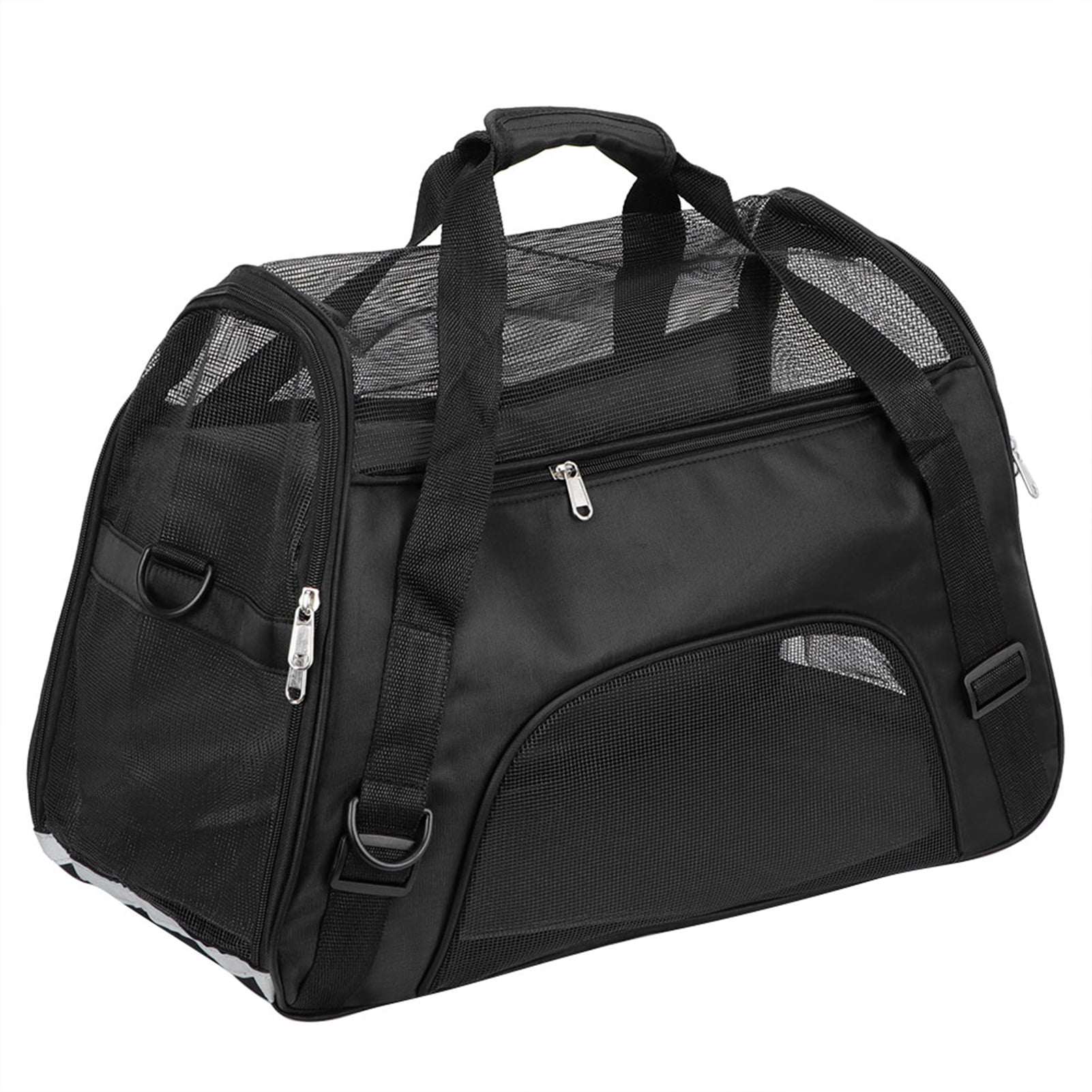 Cat Carrier, Soft Sided Foldable Pet Travel Carrier Pet Carrier Airline Approved Expandable Cat Carrier Outdoor Portable Pet Bag for Small Medium Cats Dogs Puppies