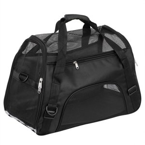 Cat Carrier, Soft Sided Foldable Pet Travel Carrier Pet Carrier Airline Approved Expandable Cat Carrier Outdoor Portable Pet Bag for Small Medium Cats Dogs Puppies