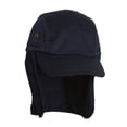 thumbnail image 2 of TopHeadwear Chapeau à Rabat de Vacances avec Couvre-Cou Intégral - Bleu Marine, 2 of 2