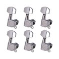thumbnail image 1 of thinsony 6 Pieces Guitars Tuning Pegs Professional Tuner Knob Adjusting Button Music Instrument Fitting Sealed Guitar Knobs for Replace Type 2, 1 of 4