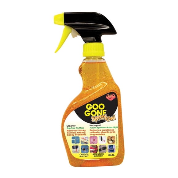 Goo Gone Gel Vaporisateur Détachant pour Tâches Difficiles - 12 Onces