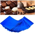 thumbnail image 1 of 100Pcs/Lot Square Candy Making Foil Wrappers, 3" X 3" Foil Wrappers, Chocolate For Confections, 1 of 3