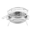 thumbnail image 4 of LEEYNEER 1Pcs Mini Gril Portable en Acier Inoxydable pour Jardin Extérieur, 4 of 8