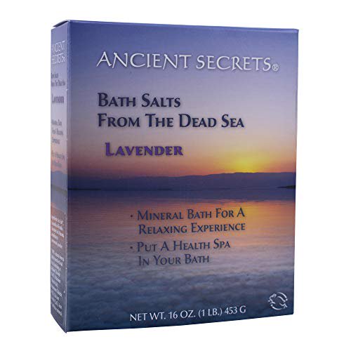 Ancient Secrets Sels de Bain de la Mer Morte, Lavande, 16 Onces
