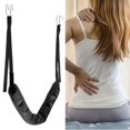 thumbnail image 4 of Lumbar Traction Belt, Lightweight Practical Back Stretcher Multipurpose  For Travelling Black, 4 of 8