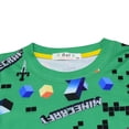 thumbnail image 2 of Minecraft Pyjama pour Garçons Ensemble 2 Pcs Haut et Pantalon pour Enfants Pyjama de Gamer, 2 of 7